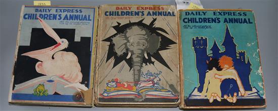 Rupert the Bear - Daily Express Childrens Annual, 1930, 1932 & 1933(-)